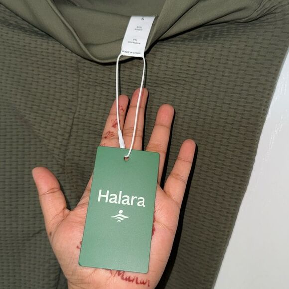 Halara Seamless Flow High Waisted Jacquard Butt Lifting Leggings, S NWT - Picture 10 of 12